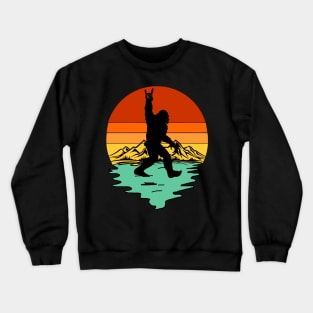 Bigfoot Metallica, Bigfoot Sunset Crewneck Sweatshirt